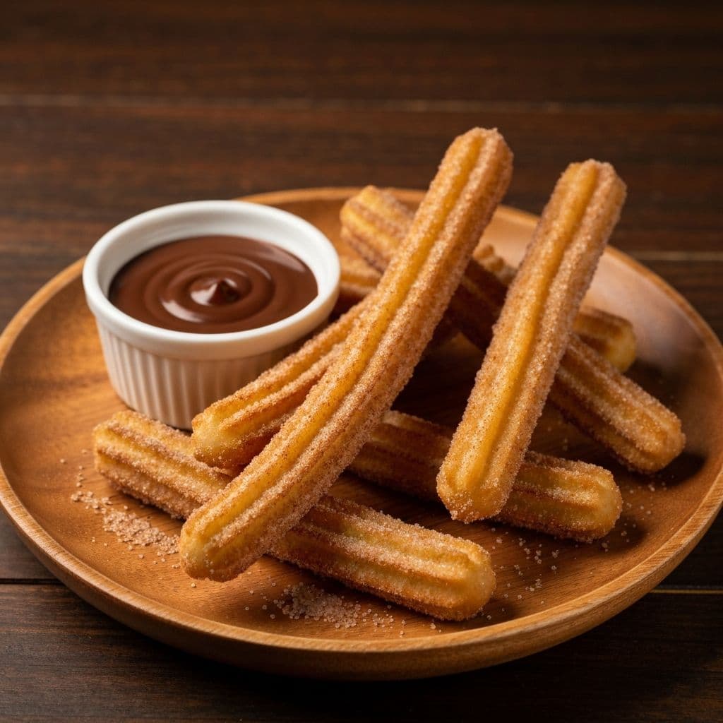 Churros con Chocolate