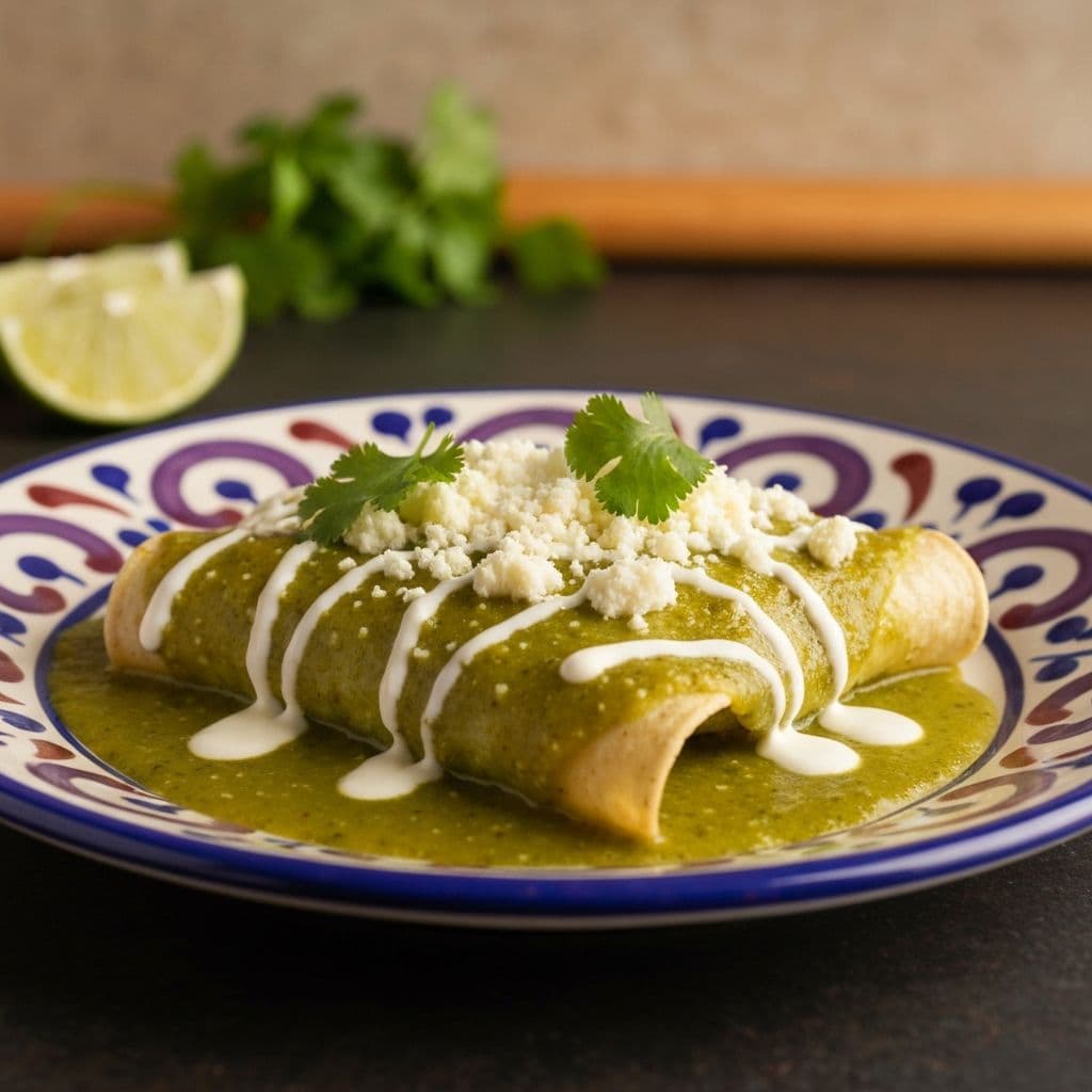 Enchiladas Verdes