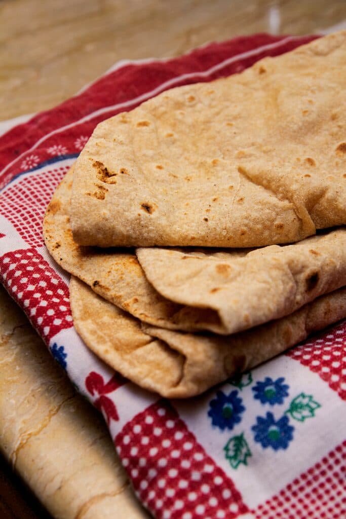 Homemade Flour Tortillas